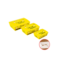 Baratija desechable Kfc para envolver comida rápida, embalaje de comida rápida, caja de papel para guardar pollo fritado con ventilación