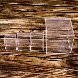 Caja Acrílica Transparente de 2.6 Pulgadas con Tapa, Mini Caja de Almacenamiento de Plástico para Joyería, Contenedores Cúbicos para Dulces, Joyas Pequeñas, Recuerdos de Fiesta de Pascua - Product Image 3