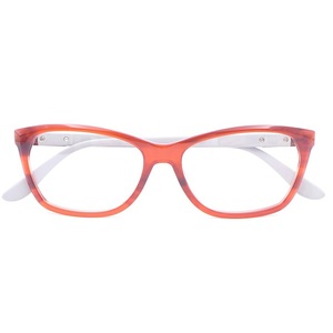Montures de lunettes œil-de-chat en acétate tendance pour femmes, légères, à monture complète, couleur unie, pour usage quotidien - Product Image 1