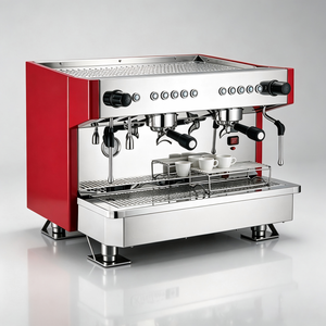 Stainless Steel Commercial Double Group <b>Coffee</b> <b>Machine</b> Semi Automatic Espresso Maker for <b>Barista</b> Use - Product Image 1