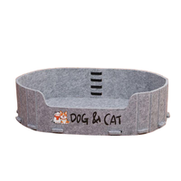 Best-seller nouveau feutre général toutes saisons accessoires pour animaux de compagnie résistant Simple chat chien nid de luxe
