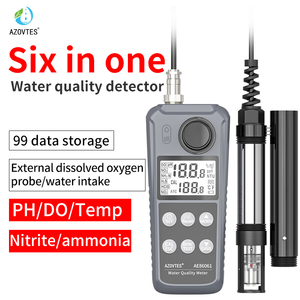 Detector Digital Multifuncional de Calidad del Agua para Acuicultura, Medidor Portátil de Amoníaco, Nitrógeno, Nitrito, Oxígeno Disuelto y PH, OEM - Product Image 4