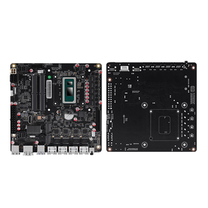 NAS Motherboard I5-12450H Pen-tium 8505 4*i226 Lan 6*SATA3.0 DDR5 Mini ITX Soft Router VPN Openwrt Micro Appliance DIY SFF-8643 - Product Image 1