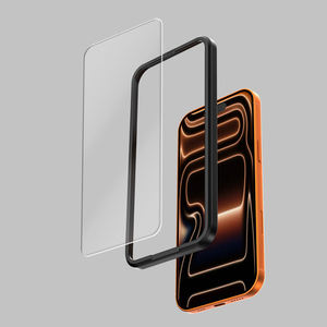 ฟิล์มกันรอยกระจกนิรภัยใส 9H HD พร้อมกรอบติดตั้งสำหรับ iPhone 17 ซีรีส์ (ตัวอย่างฟรี) - Product Image 1