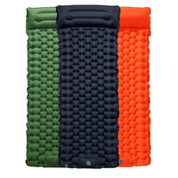 E-RIKE Tapis de couchage auto-gonflant en nylon TPU pour l'extérieur, épaisseur 8 mm, ultraléger, durable, pour le camping
