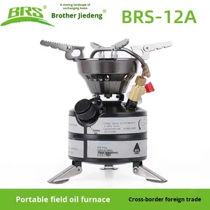 <span class=keywords><strong>Réchaud</strong></span> à essence portable <span class=keywords><strong>BRS</strong></span>, brûleurs à kérosène, mini <span class=keywords><strong>réchaud</strong></span> à carburant liquide pour le camping en plein air - Product Image 6