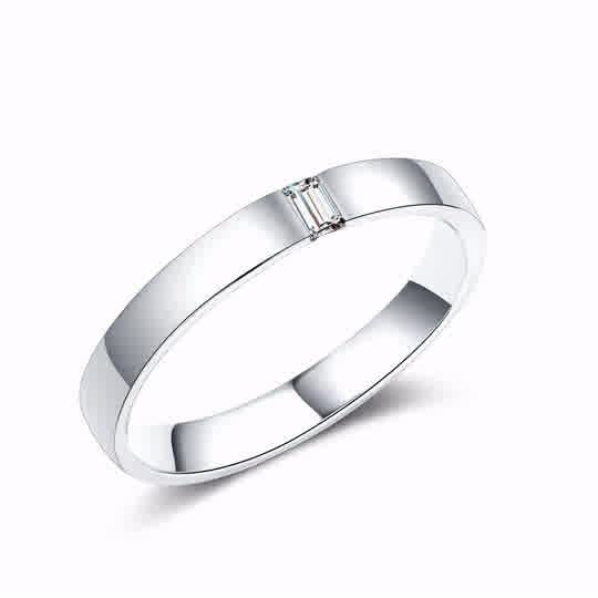14K White Gold
