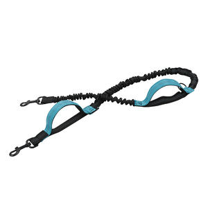 Correa para Perro de Nailon Sólido, Ecológica, Personalizada, Portátil, Reflectante, Doble Telescópica, para Correr al Aire Libre - Product Image 6