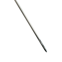 Couteau à tétines vétérinaire en acier inoxydable à 3 anneaux, bistouri pour tétines, instruments chirurgicaux pour l'utérus des bovins laitiers