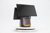 CITAQ T2w - Sistema de Punto de Venta Todo en Uno con Pantalla Táctil, Caja Registradora, Sistema POS de Windows de 15.6 Pulgadas, Impresora Térmica de 80 mm, Bluetooth 5.2