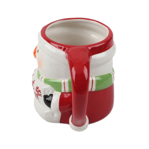Taza de café de cerámica moderna de 895ml <span class=keywords><strong>Frosty</strong></span> <span class=keywords><strong>Snowman</strong></span>, taza térmica de porcelana ecológica Wabi-Sabi, agarre de mano, regalos de Festival personalizables - Product Image 2