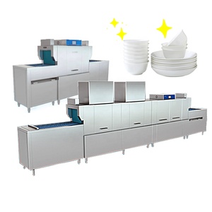 Restaurant Smart Lave-vaisselle Lave-verre Ecole Tunnel De Lave Vaisselle Avec Séchage Professionnel Grand Modèle - Product Image 1