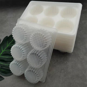 <span class=keywords><strong>Barquette</strong></span> de 6 pièces <span class=keywords><strong>en</strong></span> <span class=keywords><strong>plastique</strong></span> <span class=keywords><strong>jetable</strong></span> pour aliments congelés, gâteaux mochi, divers matériaux - Product Image 1