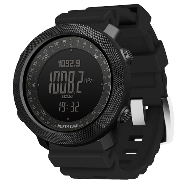 NORTH EDGE APACHE Men's Sport Digital Watch Swimming Smart Watches Altimeter Barometer Compass Waterproof 50m