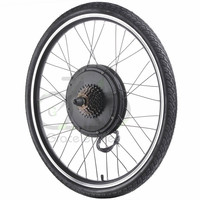 Kit de motorisation de vélo électrique 48v, 1000w, moteur dans la roue arrière sans balais, haute qualité