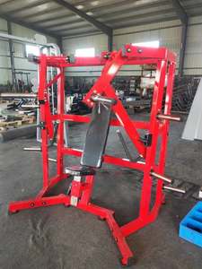 Máquina de prensa de disminución de Material de acero comercial Entrenamiento de <span class=keywords><strong>pecho</strong></span> y espalda 5T Capacidad Gimnasio Equipo de fitness Suministrado de fábrica - Product Image 2