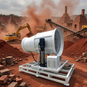 Canon à brouillard portatif 100m pour dépoussiérage de quais, équipement de pulvérisation intensif - Product Image 6