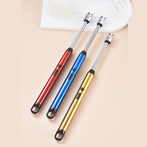 Nouvel <span class=keywords><strong>allumeur</strong></span> d'impulsion de charge d'arc USB Briquet de cuisine rotatif à 360 degrés Durable et résistant au vent - Product Image 5