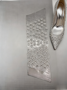 للبيع بالجملة أحذية من البولي يوبو العلوية مخصصة مصبوب أحجار الراين 3D مطبوعة أحذية العلوية للأزياء والاكسسوارات والأحذية - Product Image 3