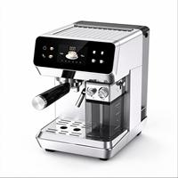 Machine à expresso 20 bars avec écran tactile, mousseur à lait automatique, réservoir d'eau amovible pour la préparation d'expresso, de latte et de cappuccino