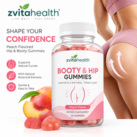 Complément Alimentaire BBL Gummies Marque Blanche Formule Personnalisée OEM avec Racine de Betterave et Vitamine B12 pour le Soutien des Hanches