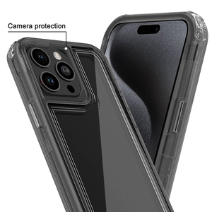 Promoción de alta calidad 360 a prueba de golpes 3 en 1 funda combinada funda para teléfono móvil para <span class=keywords><strong>iPhone</strong></span> 16 15 14 <span class=keywords><strong>13</strong></span> 12 <span class=keywords><strong>Pro</strong></span> Max - Product Image 3