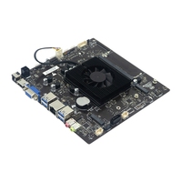 Carte mère Mini ITX JWIPC DDR4 Intel Celeron N5095 monocanal 64 Go, ordinateur de bureau tout-en-un pour jeux, combo CPU