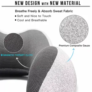 PT Hot Sale Memory Foam U-Shaped Neck Pillow For Travel Travel Pillows For Sleeping Airplane Neck Pillow