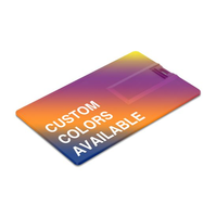 Logo Kustom Usb 2.0 3.0 8Gb 16Gb 32Gb 64Gb, Kartu Kredit Bisnis Bentuk Usb Flash Drive Usb Flash Card Pen Drive