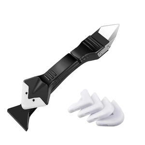 5in1 Silicone grattoir colle dissolvant couteau calfeutrage Angle beauté fissure truelle outil coulis grattoir Kit - Product Image 2