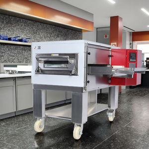Cinta transportadora italiana Industrial para horno de <span class=keywords><strong>Pizza</strong></span>, máquina de <span class=keywords><strong>Pizza</strong></span> comercial de 380V, 12-32 pulgadas - Product Image 4