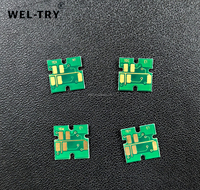 WEL-TRY Europe T11 T11E1 T11D Puce à usage unique pour cartouches d'imprimantes Epson WorkForce Pro WF-C5890DWF WF-C5390DWF C5890 C5390