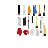 Kit d'outils de nettoyage universels pour robots aspirateurs : petite brosse, tournevis, brosse à nid d'abeille, grattoir à crochet, couteau-brosse de nettoyage