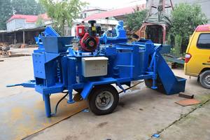 Macchina Mobile per fabbricare mattoni WT2-20M doppia pressa semiautomatica idraulica Diesel argilla fango terreno macchine per la fabbricazione di mattoni - Product Image 5