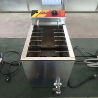Friteuse à huile pour corndogs, machine à frire les bâtonnets de fromage coréens à grande capacité commerciale