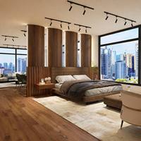 Service de rendu 3D d'intérieur de villa de luxe, aménagement photoréaliste, planification spatiale personnalisée