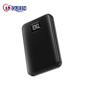 Custom Logo Digital Display Small Mobile Power Bank 10000mah 20000mah Fast <b>Charging</b> Power Bank With <b>Usb</b>-C <b>Cable</b> for Phone - Product Image 1