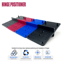 Gabarit de perçage pour charnières ABS 35/40 mm, plaque de positionnement pour le travail du bois