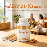 Gélules de Curcuma et Curcumine pour Adultes 5g Marque Blanche OEM Personnalisé Vente en Gros Supplément Herbal Sans Sucre