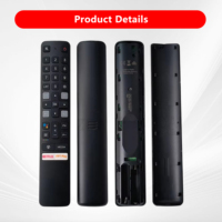 Nueva gran oferta RC901V FMR7 Control remoto por voz para TCL Smart TV 06-BTZNYY-IRC901V con NEXFFLIX Reproducción a distancia de TV TCL de reproducción en el F-PT