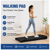 Caminadora Plegable para el Hogar con Logotipo Personalizado y Marca Privada ZBWP-1, Caminadora Debajo del Escritorio con Capacidad de Carga de 100 kg, Máquina de Caminar Portátil y Delgada, Soporte OEM y ODM