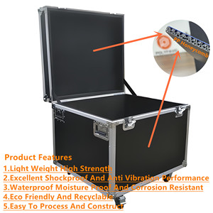 Boîtier de transport en panneau alvéolé PP, résistant aux chocs, à réduction de bruit, durable, pour équipement audio-vidéo de scène (7mm/10mm) - Product Image 2