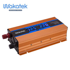 WAKATEK 350W 700W 900W DC 12 볼트 24 48 60 72V AC 220 볼트 홈 컨버터 태양 전원 수정 사인파 인버터 - Product Image 2