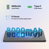 2025 nouveau 8 pouces WIFI Android 4G enfants tablette PC 8MP caméra MTK 8000mAh éducatif Sim Slot affaires bureau tablette pour l'éducation