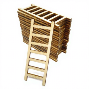 <span class=keywords><strong>Mini</strong></span>-échelle <span class=keywords><strong>en</strong></span> <span class=keywords><strong>bois</strong></span> de peuplier pour plantes vertes <span class=keywords><strong>en</strong></span> pot, accessoires décoratifs pour couloir - Product Image 5