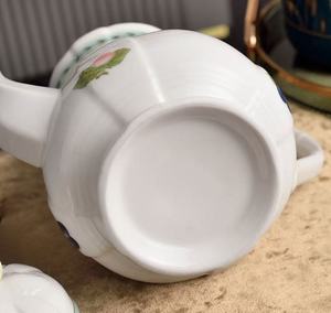 European-Style Light Luxury Bone China Mug Gift <b>Box</b> Striped Pattern Coffee & Water Cup Dishwasher Microwave Safe Heat Resistant - Product Image 3