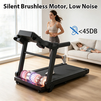 Nouvelle arrivée : tapis de course électrique pliable pour le fitness, machine d'exercice motorisée, tapis de course pour la marche/la course à domicile