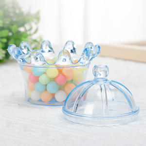 Enfant Chocolat Noël Fête De Mariage Affichage Couronne Enfants Cadeau En Plastique Bonbons Boîtes D'emballage - Product Image 3