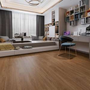 2024 nuova moda impermeabile antiscivolo ad incastro galleggiante tappeto Click Lock bianco <span class=keywords><strong>ufficio</strong></span> PVC vinile <span class=keywords><strong>pavimento</strong></span> SPC 4-6mm - Product Image 4