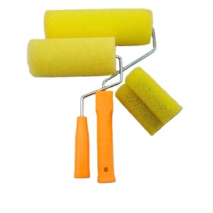 بكرة إسفنجية من الدرجة الصناعية 4 \ "6 \" 8 \ "بكرة لاصقة من الحجر الحقيقي OEM ، فرشاة سحب إسفنجية قابلة للتخصيص - Product Image 6